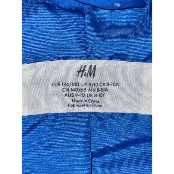 Sonic the Hedgehog Kids Windbreaker Jacket Size 8-10Y H&M Blue Zip-Up - Picture 8 of 8